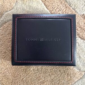 Tommy Hilfiger Black and Red Wallet